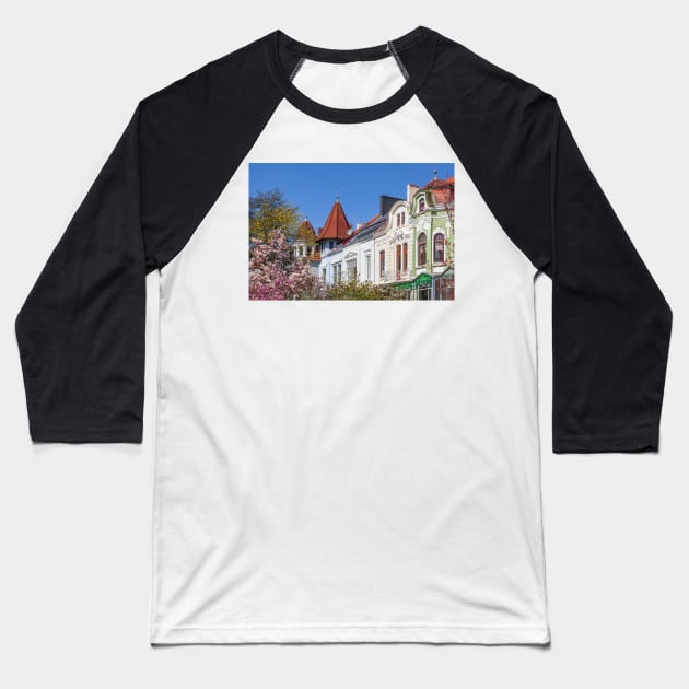 Old Bremen Houses, Bremen, Germany, Europe Baseball T-Shirt by Kruegerfoto